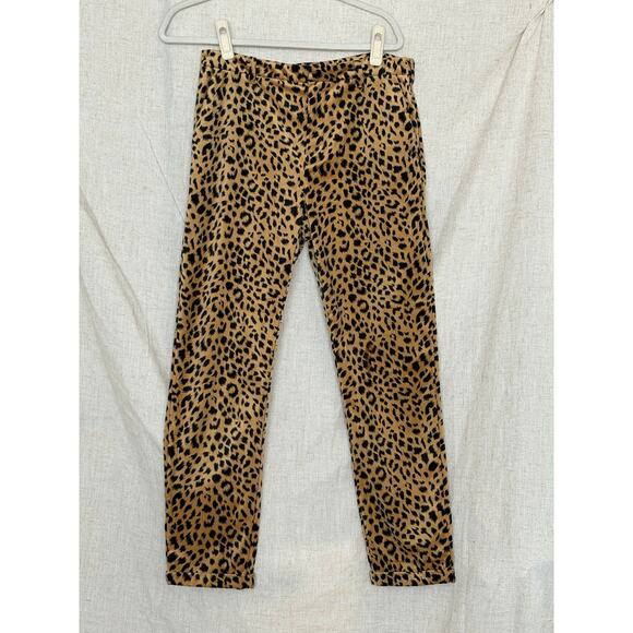 Scotch & Soda Leopard Print Tailored Trousers Pants Size Small - Picture 3 of 10